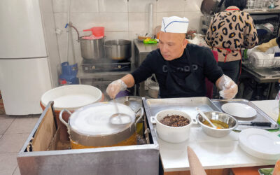 Bánh cuốn nhân thịt at SAPA (‘Restaurant Bánh cuốn Phương Phượng’)