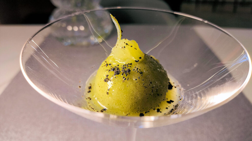 coriander granité